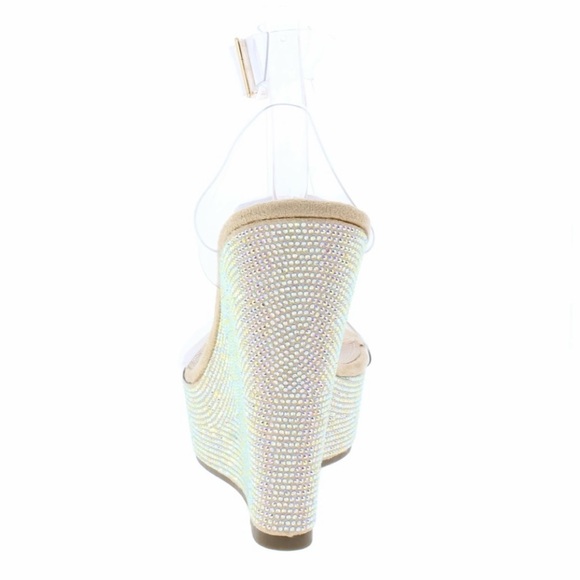 Rhinestone wedge - Picture 2 of 6